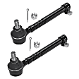 Front, Driver and Passenger Side, Outer Tie Rod Ends