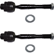 Front, Driver and Passenger Side, Inner Tie Rod Ends