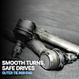 Front, Driver and Passenger Side, Inner Tie Rod Ends