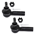 Front, Driver and Passenger Side, Outer Tie Rod Ends