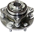 2007-2014 Toyota FJ Cruiser - Front, Driver and Passenger Side Wheel Hubs, Bearing and Hub Assembly, Rear Wheel Drive