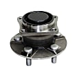 Front and Rear, Driver and Passenger Side Wheel Hub, 5 Lugs, With Bearing, 1.8L, 4Cyl
