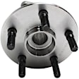 4-Wheel Set Front and Rear, Driver and Passenger Side Wheel Hubs, With Bearing, AWD, 4-Wheel ABS