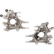 Rear, Driver and Passenger Side Steering Knuckle, Without Backing Plate, Without Bearing