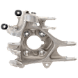 Rear, Driver and Passenger Side Steering Knuckle, Without Backing Plate, Without Bearing