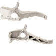 Front, Driver and Passenger Side Steering Knuckle, Without Backing Plate, Without Bearing