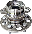 Rear, Driver and Passenger Side Wheel Hub, 5 Lugs, With Bearing, AWD