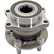 Rear, Driver and Passenger Side Wheel Hub, 5 Lugs, With Bearing, RWD
