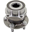 Rear, Driver and Passenger Side Wheel Hub, 5 Lugs, With Bearing, RWD