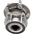 Rear, Driver and Passenger Side Wheel Hub, 5 Lugs, With Bearing, RWD