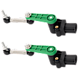 Front, Driver and Passenger Side Suspension Ride Height Sensors, For Models with Air Suspension
