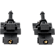 Driver and Passenger Side Windshield Washer Nozzles