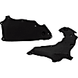 Rear, Driver and Passenger Side Engine Splash Shields, AWD