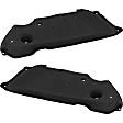 Rear, Driver and Passenger Side Engine Splash Shields, FWD