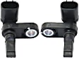 2010 Toyota Tacoma - Front or Rear, Driver and Passenger Side ABS Speed Sensor