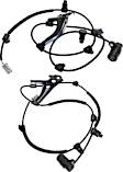Rear, Driver and Passenger Side ABS Speed Sensor Set of 2