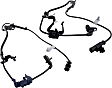 Front, Driver and Passenger Side ABS Speed Sensors, Includes ABS Wheel Speed Sensor Wire Harness