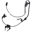 Front, Driver and Passenger Side ABS Speed Sensor Set of 2