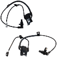 Rear, Driver and Passenger Side ABS Speed Sensors, AWD