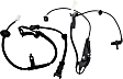 Front, Driver and Passenger Side ABS Speed Sensors