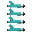 Fuel Injector 2.4L, 4Cyl - Set of 4, New