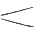 Smooth Bed Rail Cap, Black, Plastic, For Models With Tonneau Cover, 6 Ft. Bed