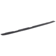 Smooth Bed Rail Cap, Black, Plastic, For Models With Tonneau Cover, 6 Ft. Bed
