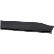 Front, Driver and Passenger Side Door Molding and Beltlines, Black