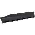 Front, Driver and Passenger Side Door Molding and Beltlines, Black