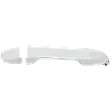 Front, Driver and Passenger Side Chrome Exterior Door Handle, Driver Side - With Key Hole; Passenger Side - Without Key Hole