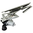 Front and Rear, Driver and Passenger Side Power Window Regulators, with Motor