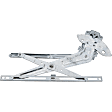 Front, Driver and Passenger Side Window Regulators, Manual