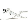 Front, Driver and Passenger Side Window Regulators, Power, USA Built Vehicle