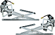 2008 Toyota 4Runner - Front, Driver and Passenger Side Power Window Regulator, With Motor