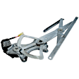 2008 Toyota 4Runner - Front, Driver and Passenger Side Power Window Regulator, With Motor