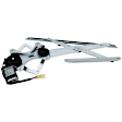 2008 Toyota 4Runner - Front, Driver and Passenger Side Power Window Regulator, With Motor