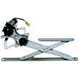 2008 Toyota 4Runner - Front, Driver and Passenger Side Power Window Regulator, With Motor