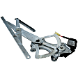 2008 Toyota 4Runner - Front, Driver and Passenger Side Power Window Regulator, With Motor