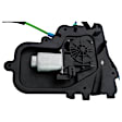 Front, Driver and Passenger Side Power Window Regulator, With Motor