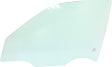 Front, Driver and Passenger Side Door Glass, Green Tint, Replaces NAGS No. FD4512 GTNN, FD4513 GTNN