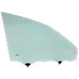 Front, Driver and Passenger Side Door Glasses, Green Tint, Replaces NAGS No. FD26925GTY, FD26926GTY