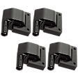Ignition Coil, Set of 4, 2.3L, 4Cyl