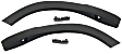 Rear, Driver and Passenger Side, Front Section Fender Trim, Primed