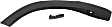 Rear, Driver and Passenger Side, Front Section Fender Trim, Primed