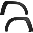 Rear, Driver and Passenger Side Fender Trim, Textured Black
