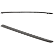 2011 Toyota Tacoma - Textured Bed Rail Cap, Black, Plastic