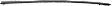 2011 Toyota Tacoma - Textured Bed Rail Cap, Black, Plastic
