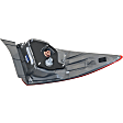 Passenger Side, Inner and Outer Halogen/LED Combo Tail Light, With bulb(s), OE Replacement