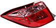 Driver and Passenger Side, Outer Halogen Tail Light, With bulb(s), OE Replacement