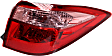 Driver and Passenger Side, Outer Halogen Tail Light, With bulb(s), OE Replacement